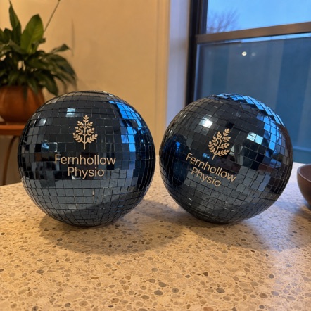 Coloured Mirror Balls