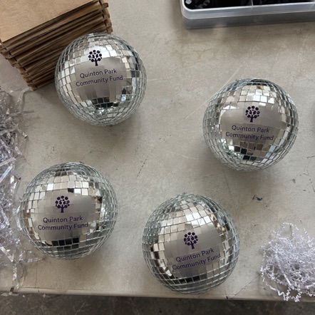 Customized disco balls for brand activations